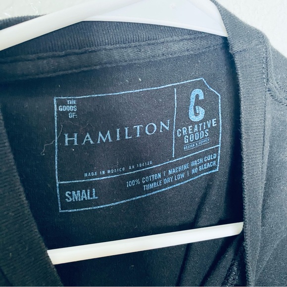 Hamilton The Musical Creative Goods Star Graphic Crew Neck Tee Small - Picture 4 of 4